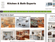 Tablet Screenshot of kitchenandbathexperts.com